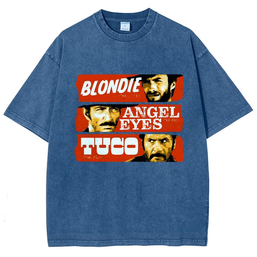 Blonde Angel Tuco Vintage Distressed T-shirt