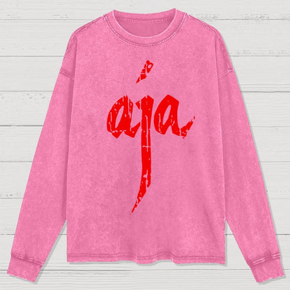 AJA Washed Long Sleeve Tee