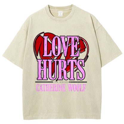 Love Hurts Vintage Distressed T-shirt