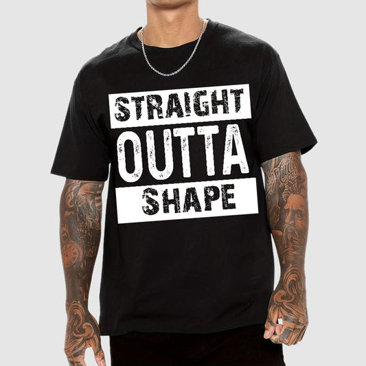 Straight Outta Shape Geek T-Shirt