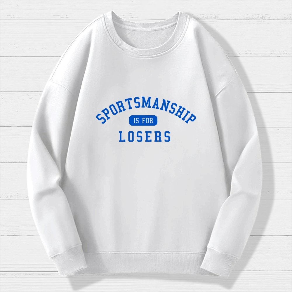 Sportsmanship Geek Cotton Sweatshirt