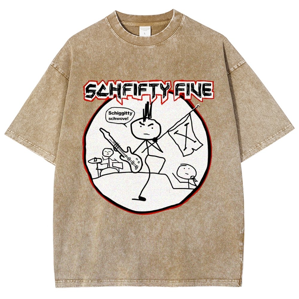 Schfifty Five Vintage Distressed T-shirt