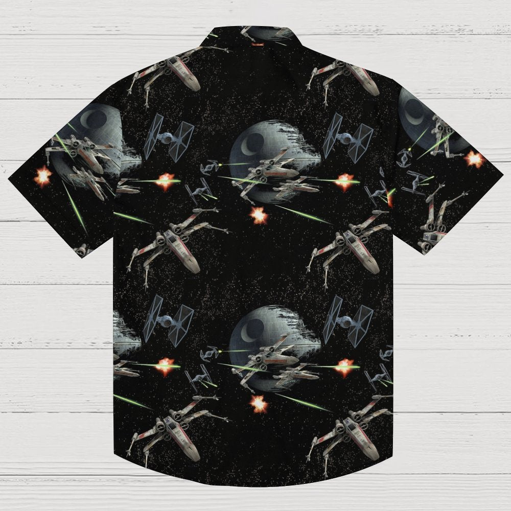 Tie The Fighter Geek Hawaiian Shirt