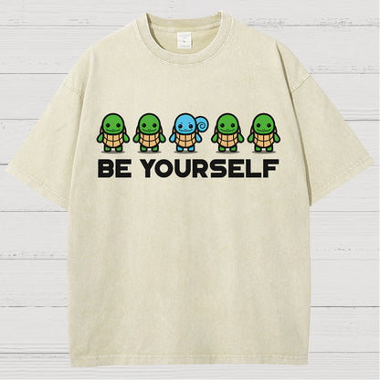 Always Be You Vintage Distressed T-shirt