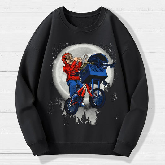 NON TERRESTRIAL Geek Cotton Sweatshirt