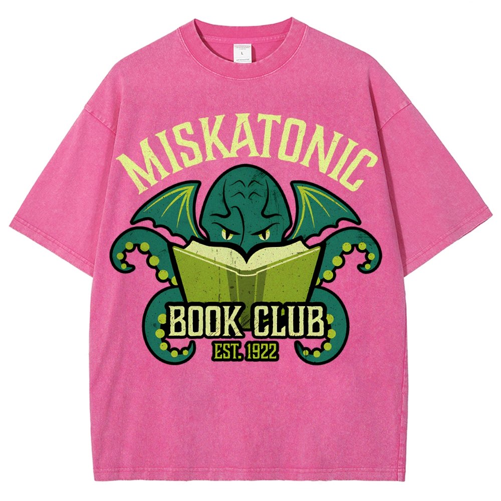 Mystic Book Club Vintage Distressed T-shirt