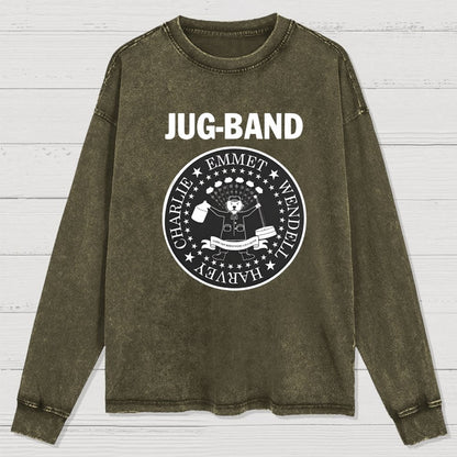 Jug Band Washed Long Sleeve Tee