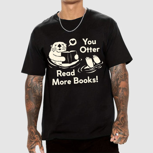 You Otter Read More Geek T-Shirt