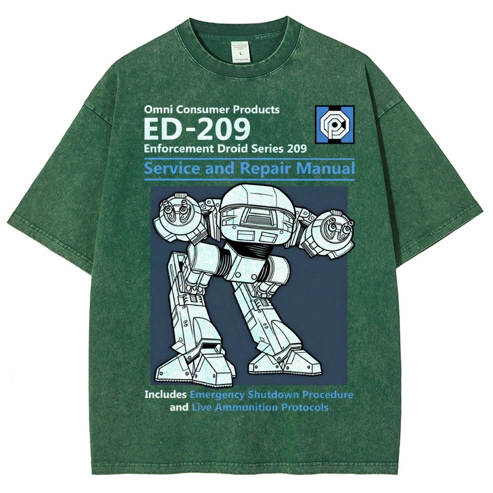 Robotic Unit Service and Repair Manual Vintage Distressed T-shirt