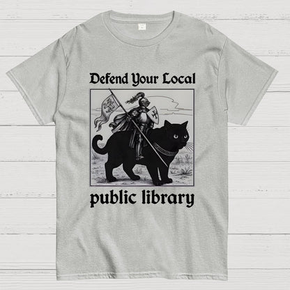 Defend Your Local public library Geek T-Shirt