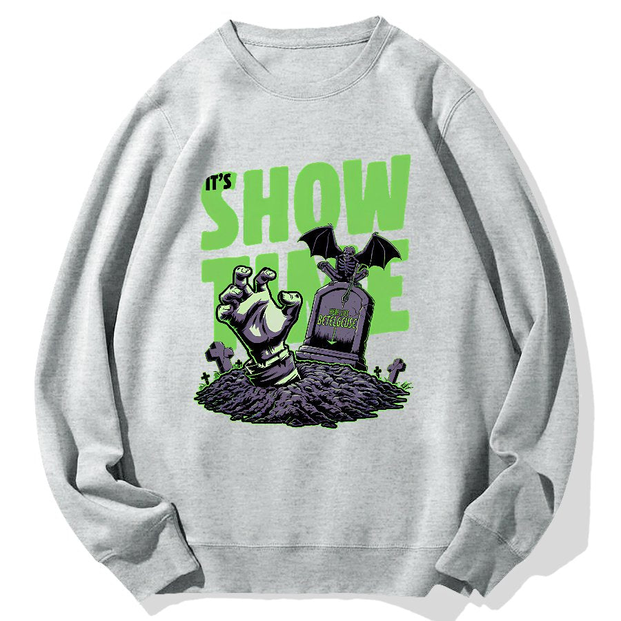 Beetle Graveyard Showtime Geek Cotton Sweatshirt