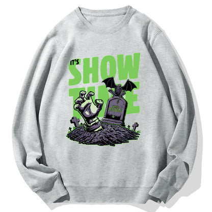 Beetle Graveyard Showtime Geek Cotton Sweatshirt