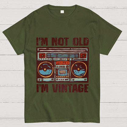 I Am Vintage Geek T-Shirt