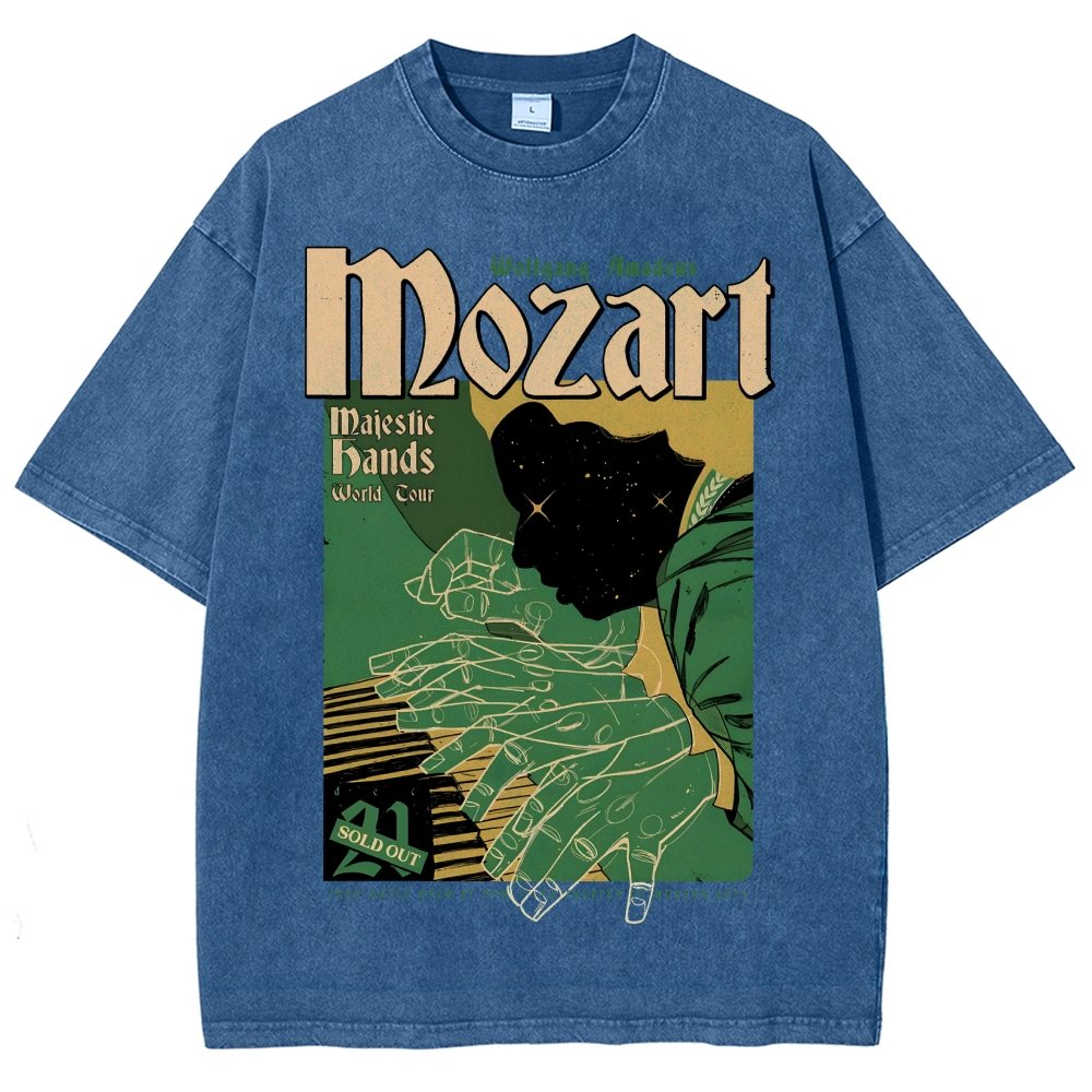 Rock Me Amadeus Vintage Distressed T-shirt