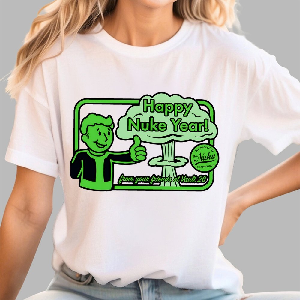 Happy Nuke Year Geek T-Shirt