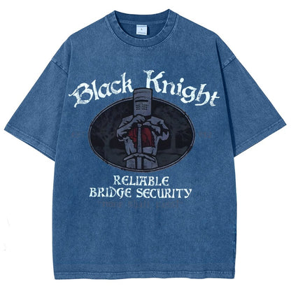 Black Knight Vintage Distressed T-shirt