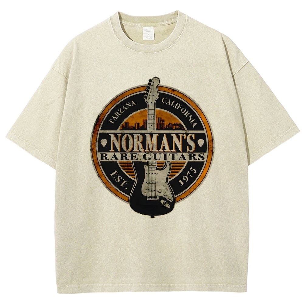 Norman S Rare Guitars Essential Vintage Distressed T-shirt