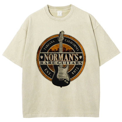 Norman S Rare Guitars Essential Vintage Distressed T-shirt