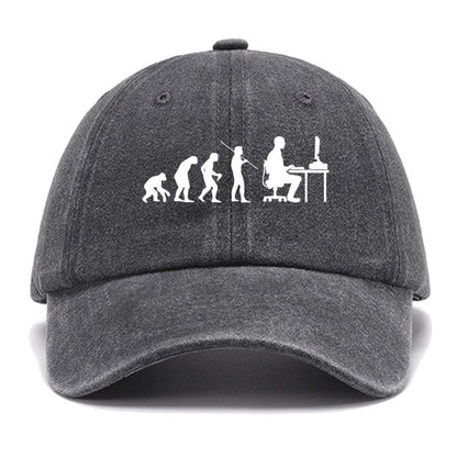 Computer Worker Evolution Hat, programmer Cotton Hat