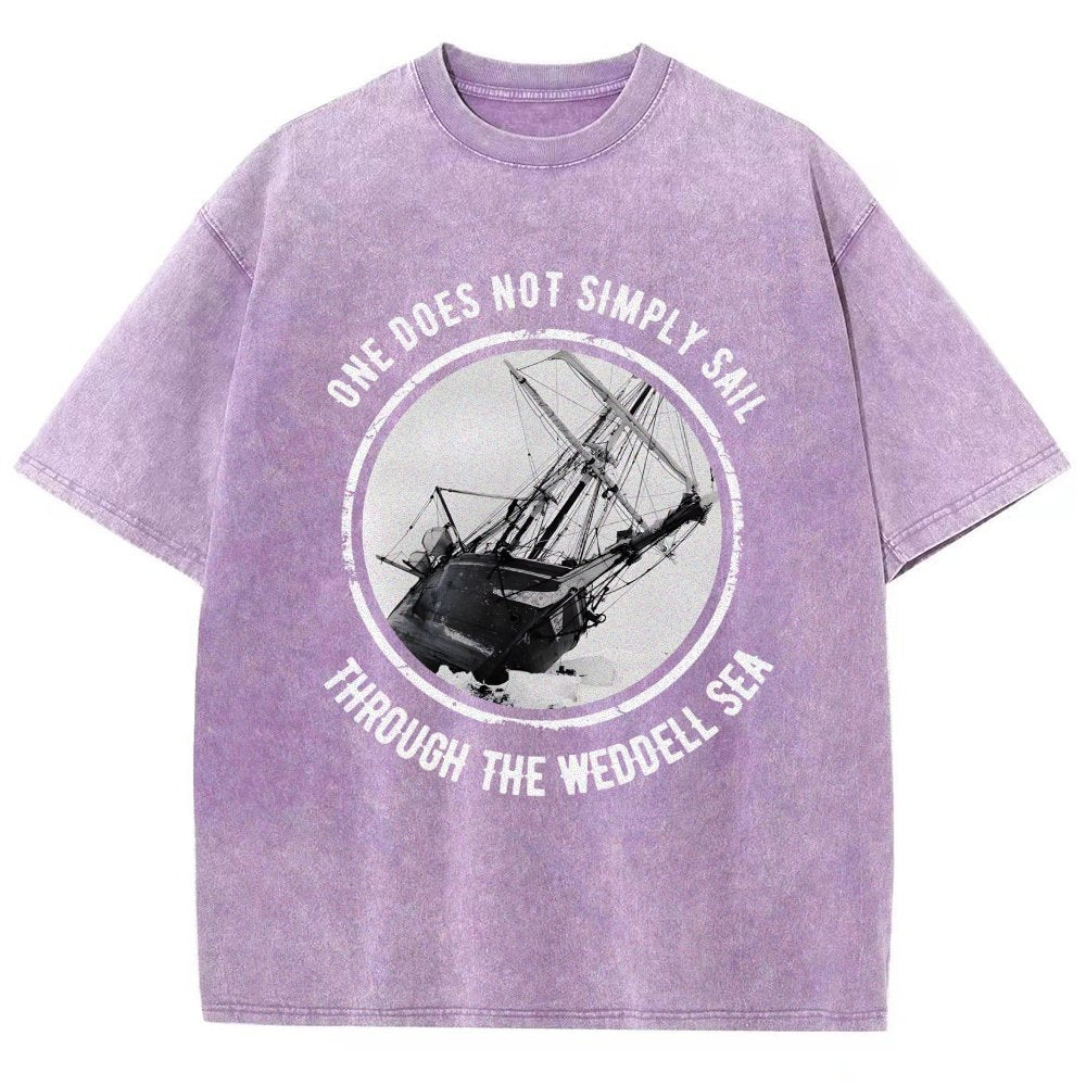 Shackleton Endurance Weddell Sea Vintage Distressed T-shirt