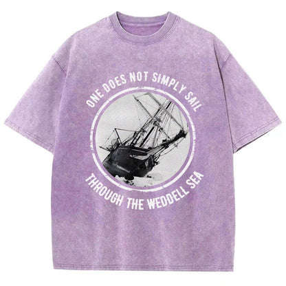 Shackleton Endurance Weddell Sea Vintage Distressed T-shirt