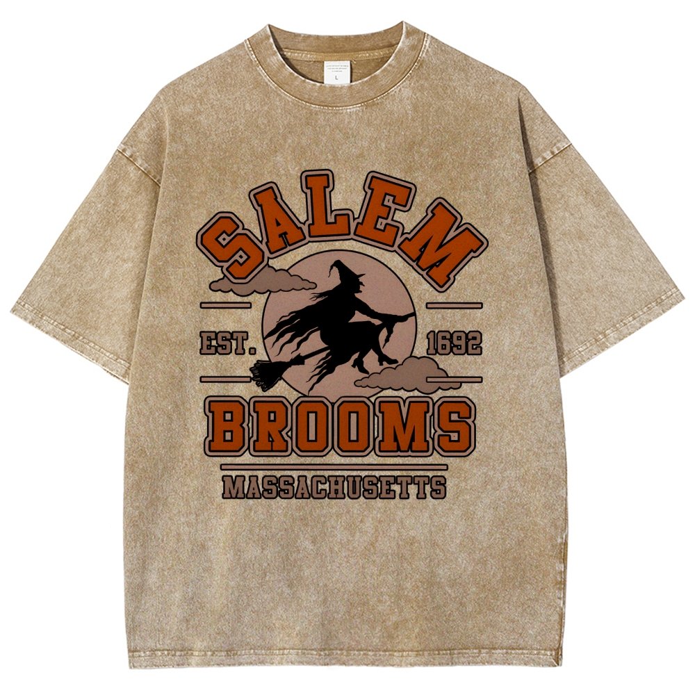 SALEM BROOMS Vintage Distressed T-shirt