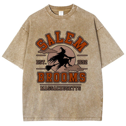 SALEM BROOMS Vintage Distressed T-shirt