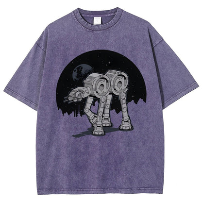 Ack…Ack… Vintage Distressed T-shirt