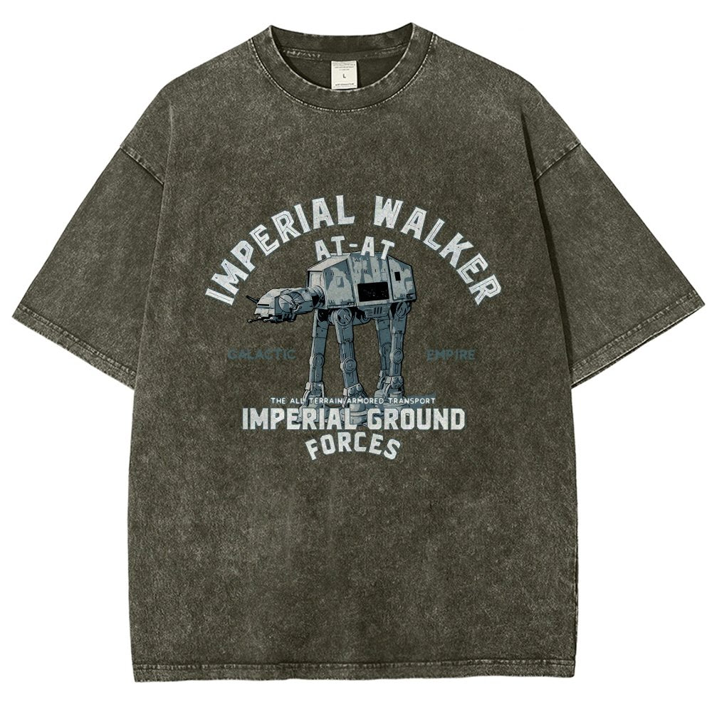 Ground Forces Vintage Distressed T-shirt