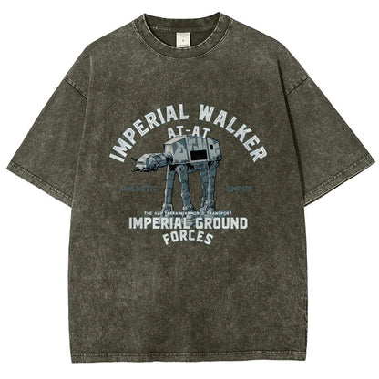 Ground Forces Vintage Distressed T-shirt