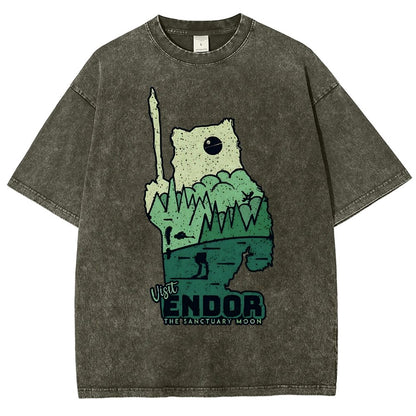 Endoe Vintage Distressed T-shirt