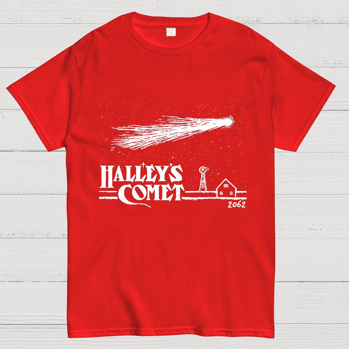 Halley's Comet Funny Geeky T-Shirt