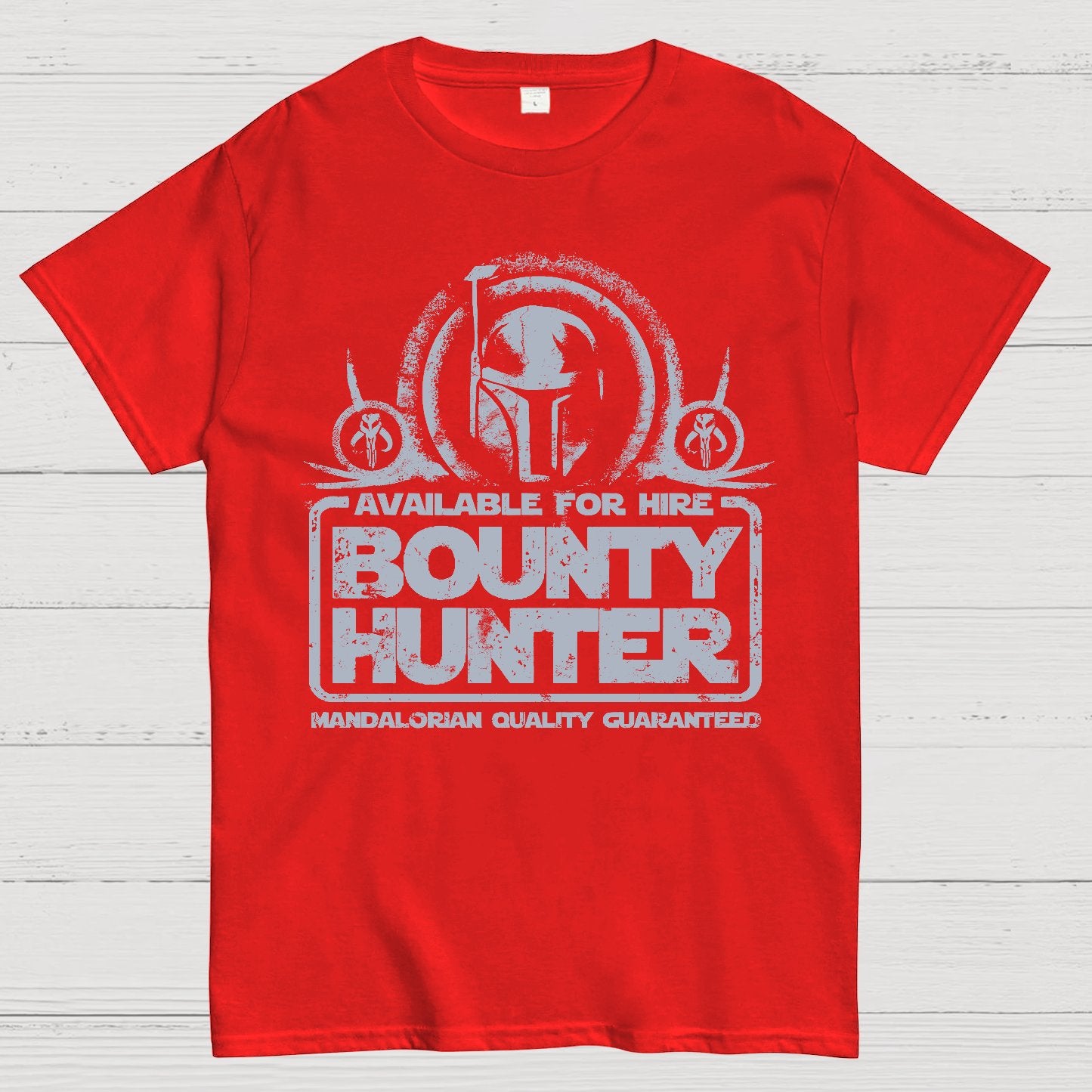 Available For Hire Bounty Hunter Geek T-Shirt