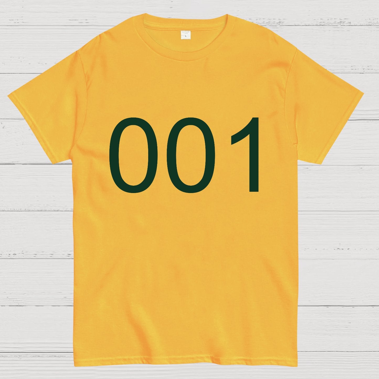 Number 001 Game Movie Geek T-Shirt