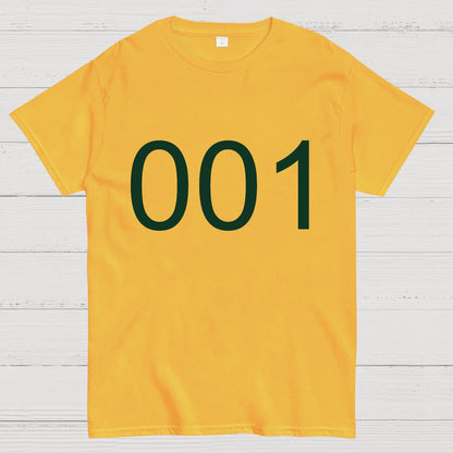 Number 001 Game Movie Geek T-Shirt