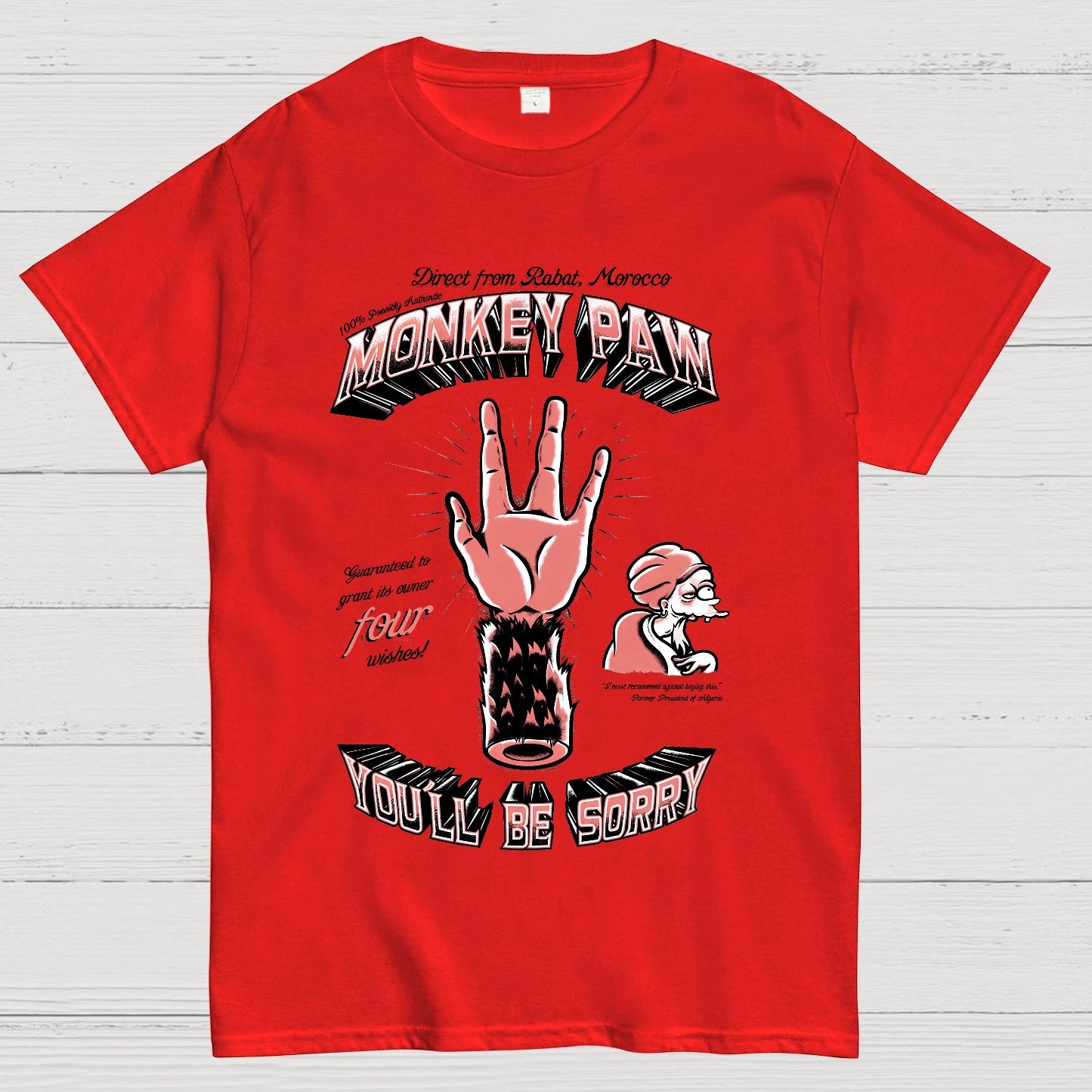 Monkey Paw Geek T-Shirt