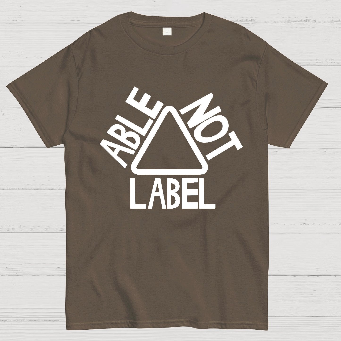 See the Able Not the Label Awareness Geek T-Shirt