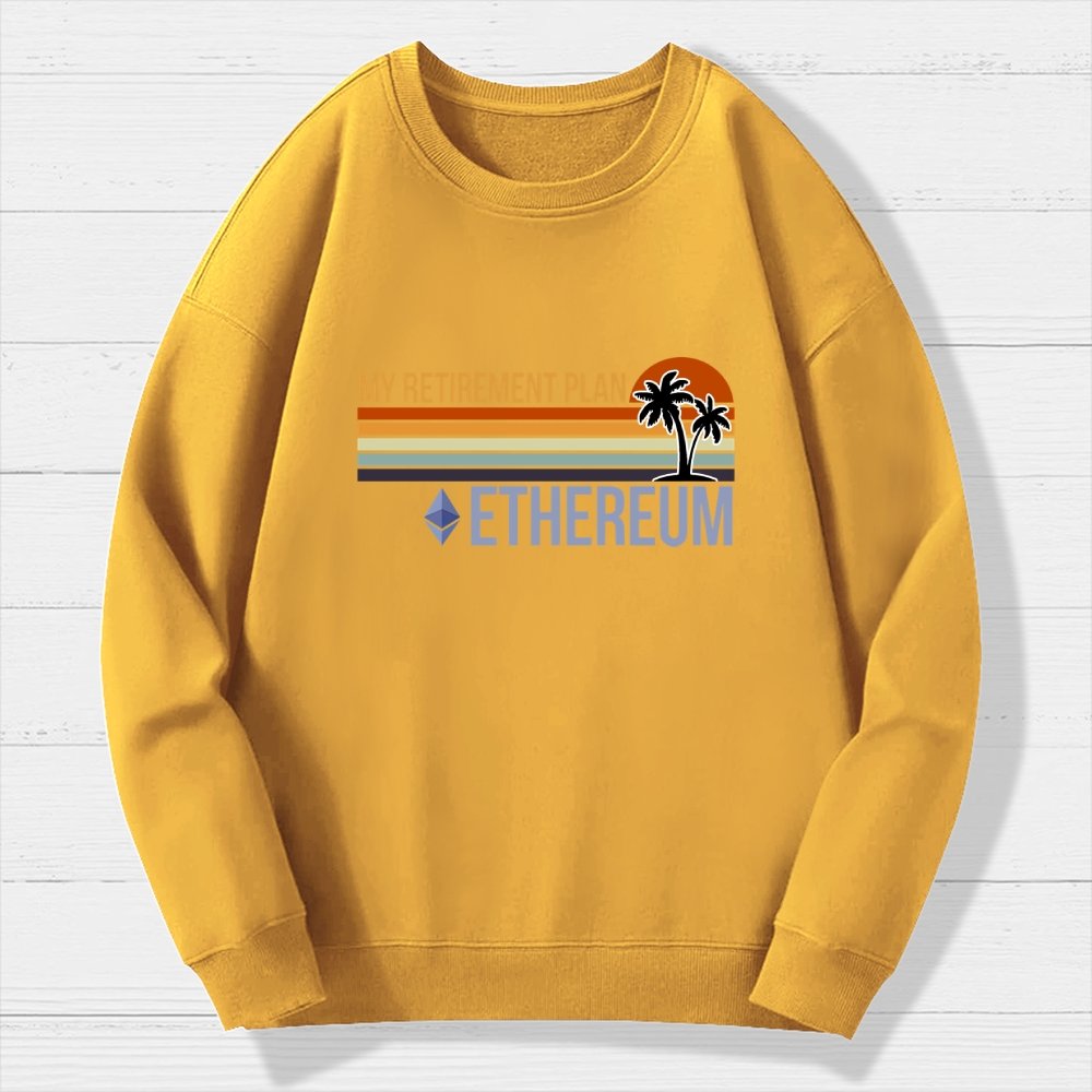 ETH Retirement Plan Geek Cotton Sweatshirt