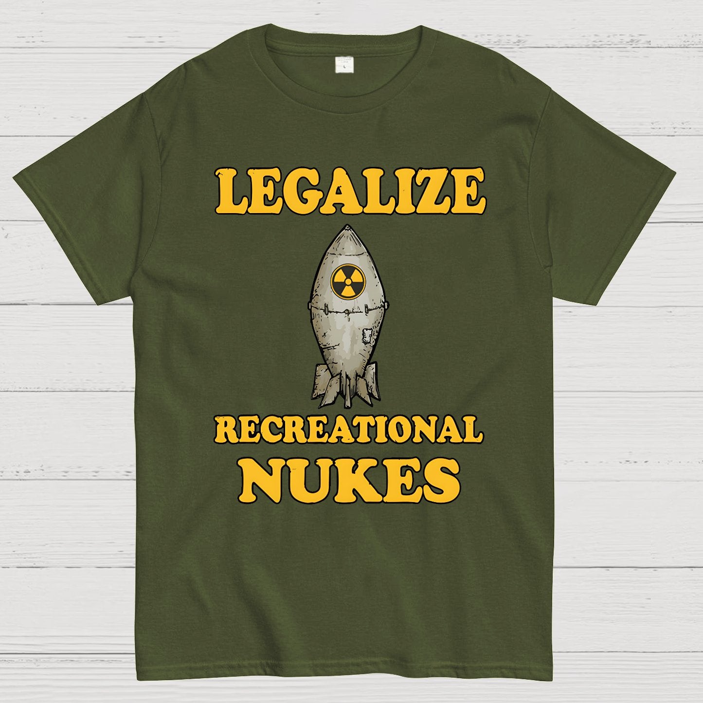 Legalize Recreational Nukes Geek T-Shirt