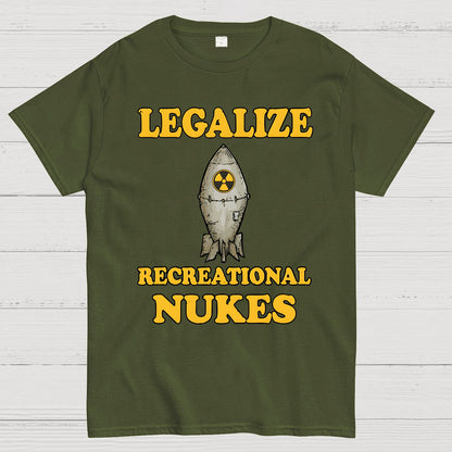 Legalize Recreational Nukes Geek T-Shirt