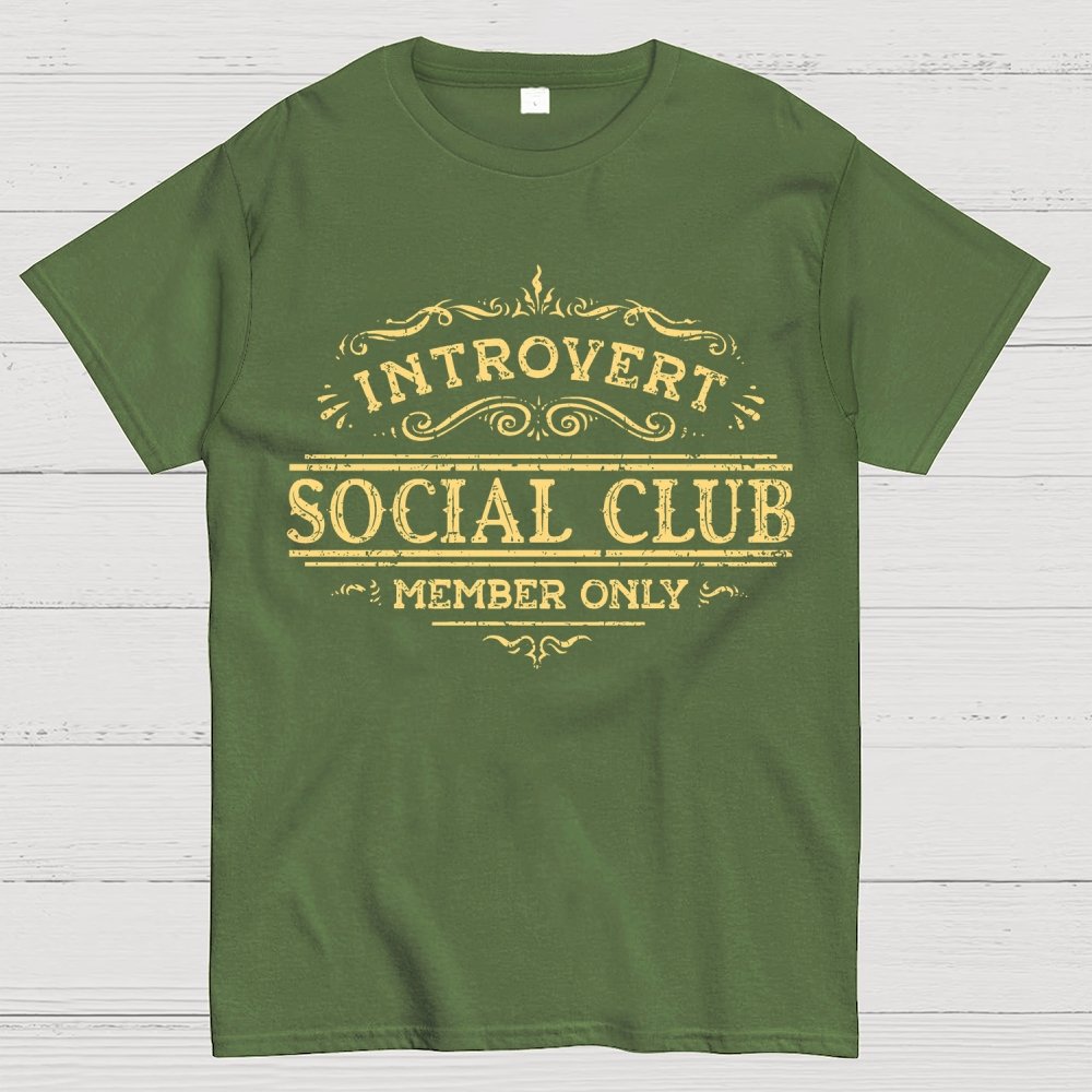 Introvert Social Club Geek T-Shirt