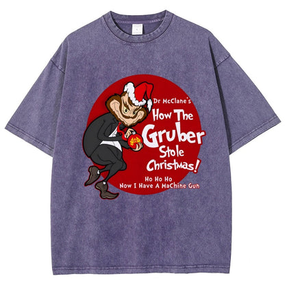 The Grumbler That Stole Christmas Vintage Distressed T-shirt
