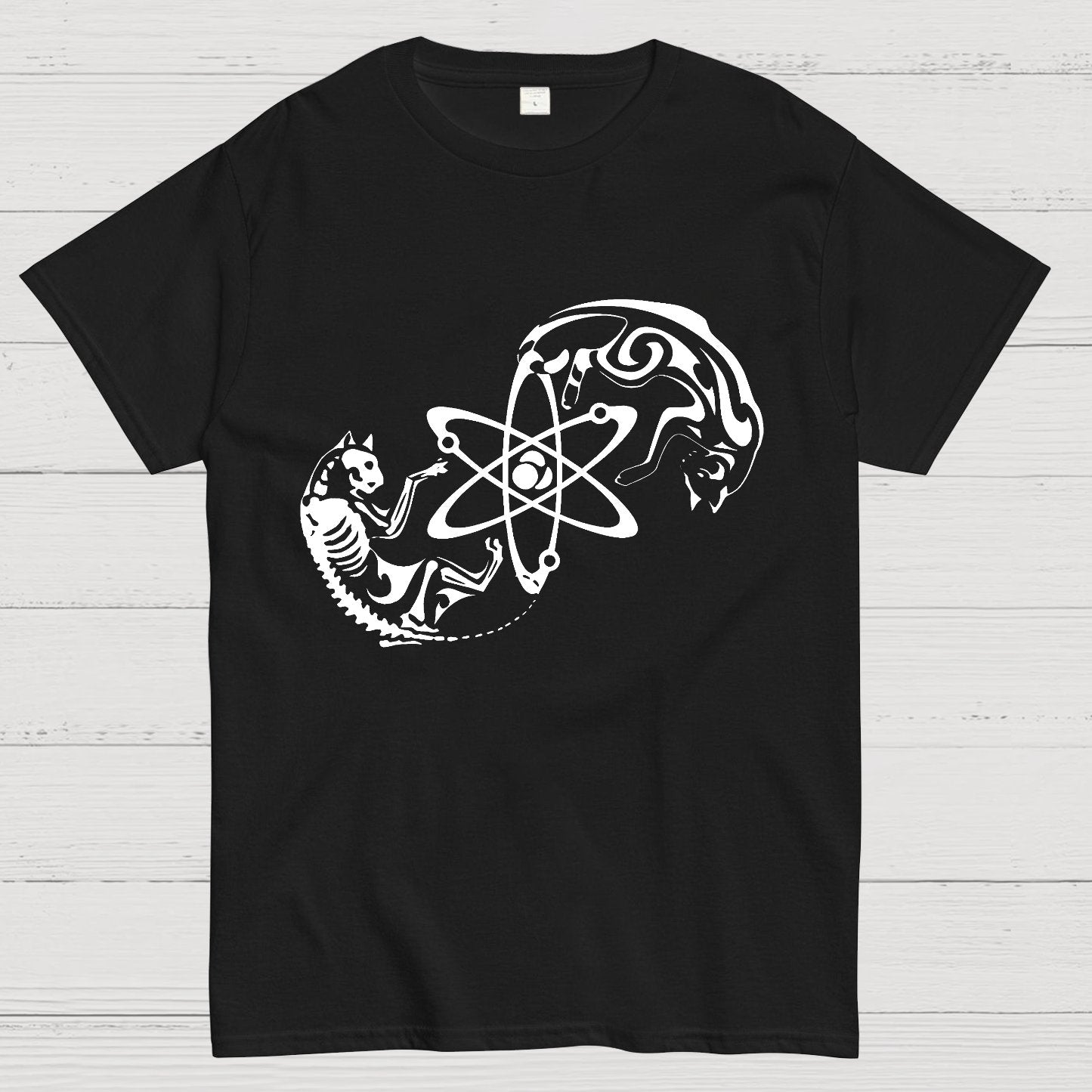 Science Cat Geek Geeky T-Shirt