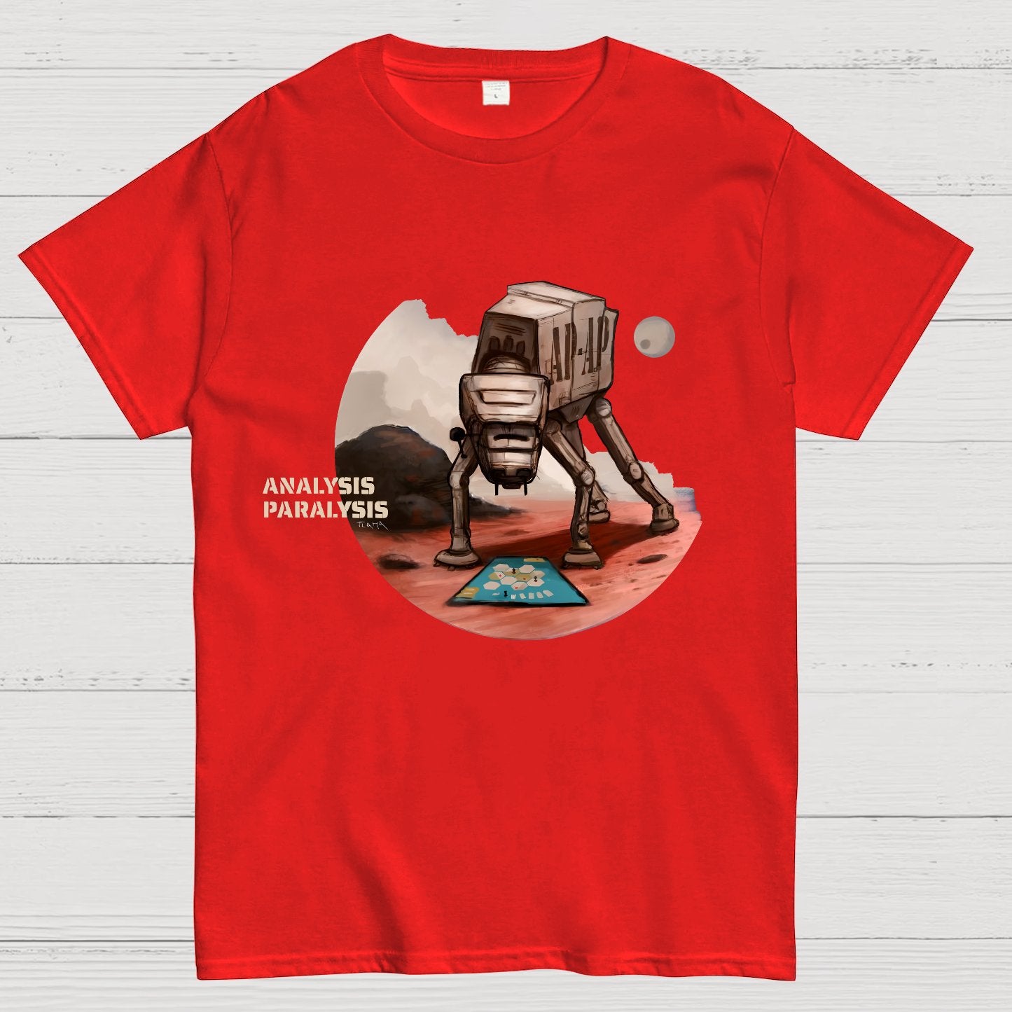 Board Game Analysis paralysis Geeky T-Shirt