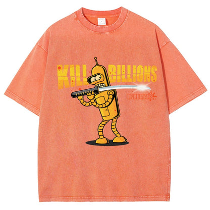 Kill Billions Vintage Distressed T-shirt