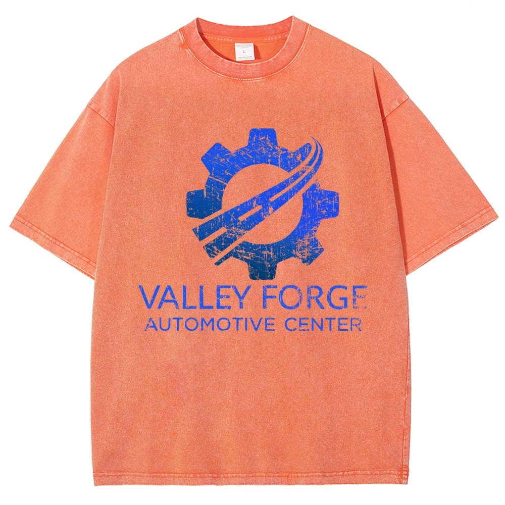 Funny Valley Forge Automotive Vintage Distressed T-shirt