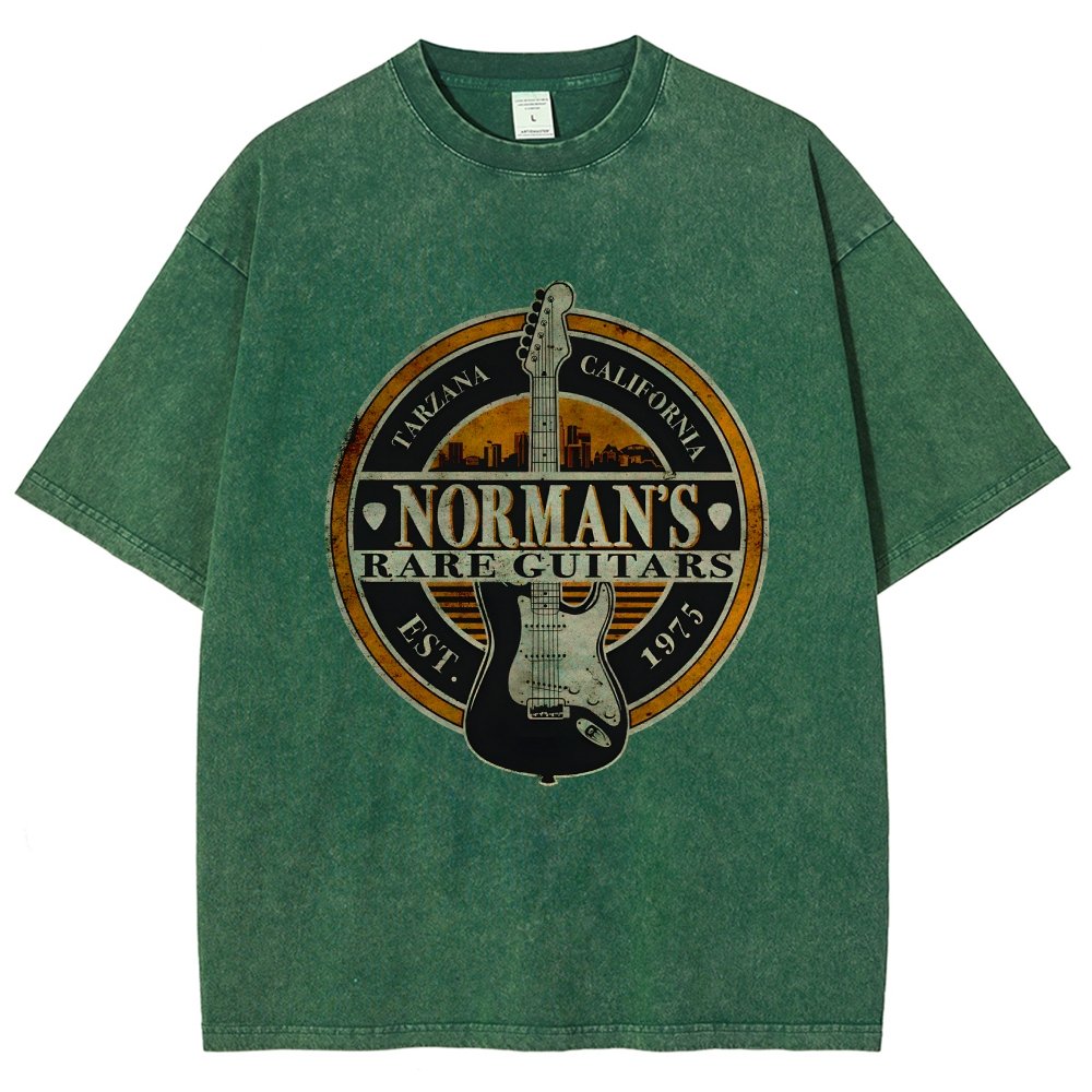 Norman S Rare Guitars Essential Vintage Distressed T-shirt