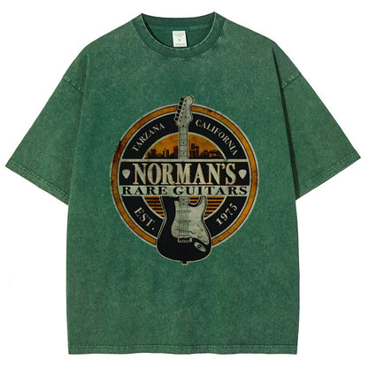 Norman S Rare Guitars Essential Vintage Distressed T-shirt