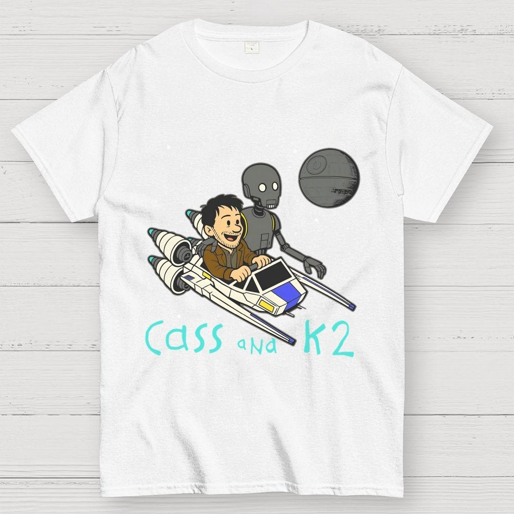 Cass And K2 Geek T-Shirt