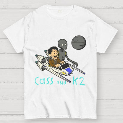 Cass And K2 Geek T-Shirt